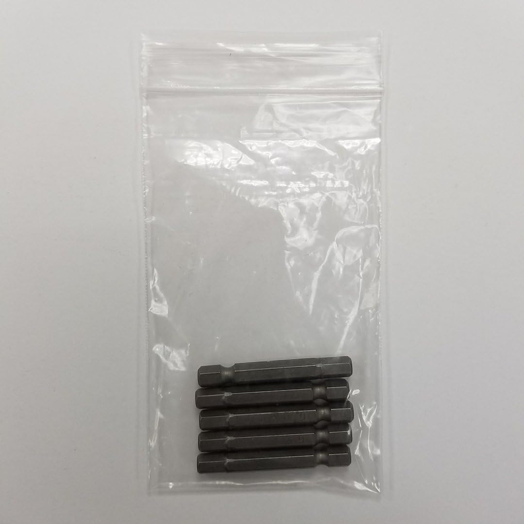 Zipbolt 6mm Hex Driver Accessory - 5 Pack