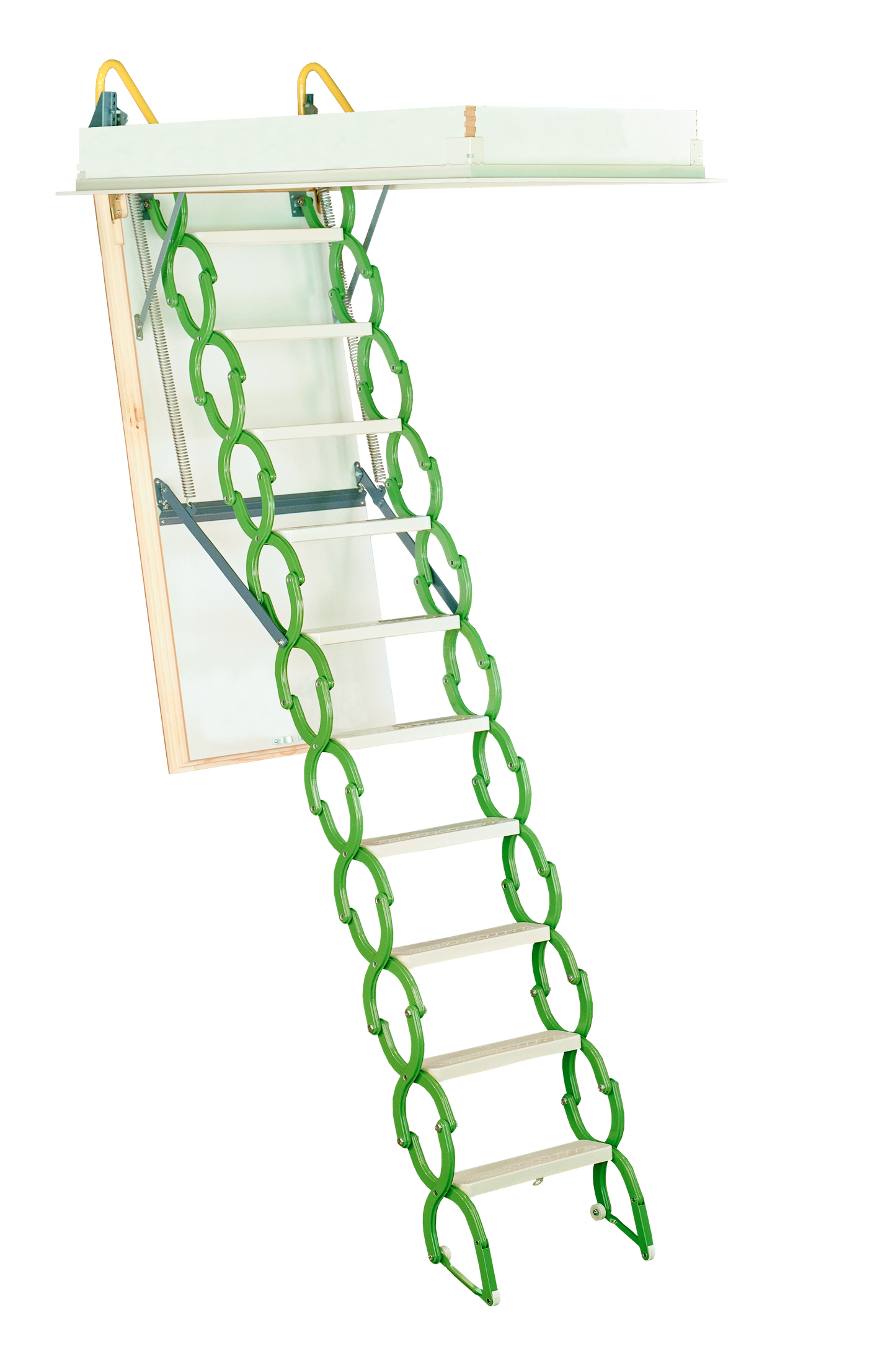 Rainbow Prestige Telescoping Attic Stair - Green M3060S