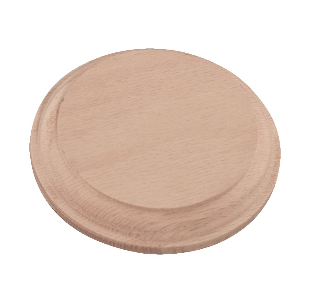 7017 White Oak Round Rosette