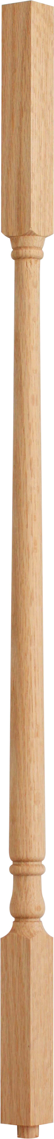 10 Pack - Fitts F5070 1-1/4" Red Oak Balusters