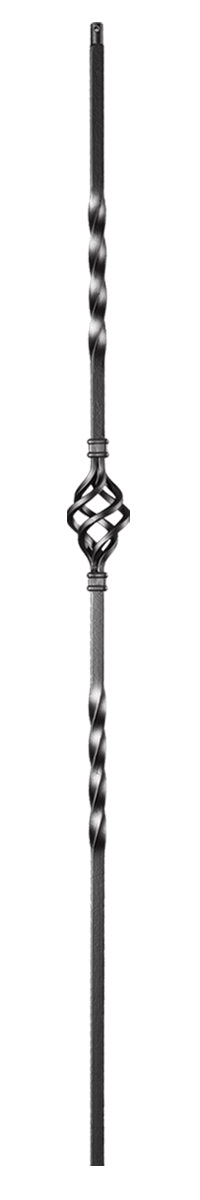 10 Pack - Double Twist Single Basket Balusters