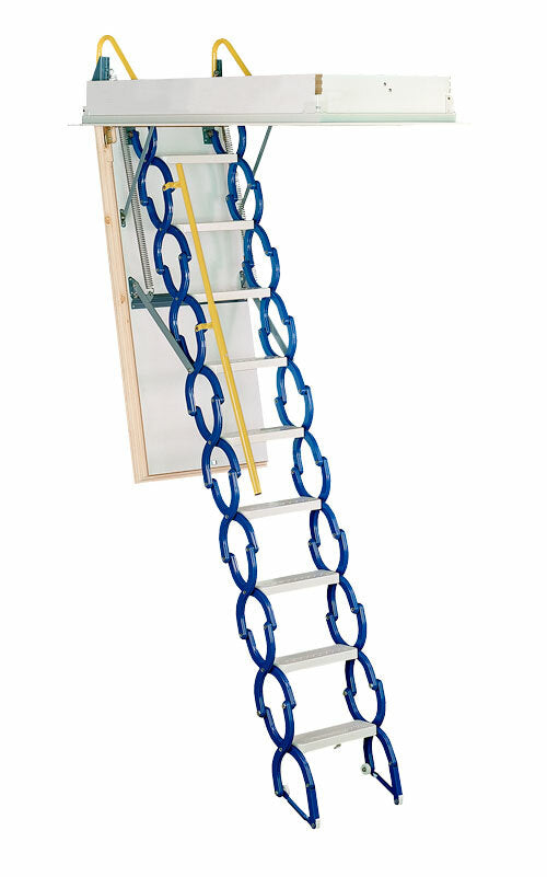 Rainbow Prestige Telescoping Attic Stair - Blue M2554