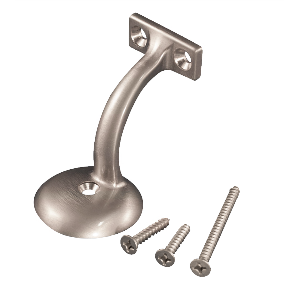 Heavy Duty Satin Nickel Wall Bracket